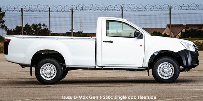 Isuzu-D-Max-Gen-6-250C-single-cab-Fleetside image:2