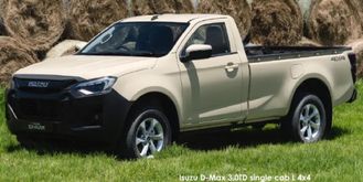 Isuzu D-Max 3.0TD single cab L 4x4 auto