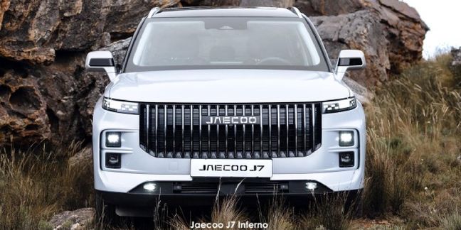 New Jaecoo J7 1.6T-Glacier Specs in South Africa - Cars.co.za