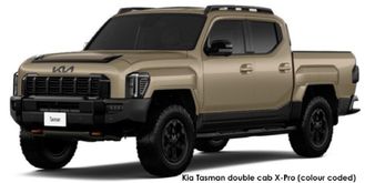 Kia Tasman 2.2D double cab LX (colour coded)