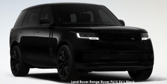 Land Rover Range Rover P615 SV L Black
