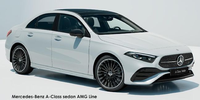 New Mercedes-Benz A-Class A200-sedan-AMG-Line Specs in South Africa ...