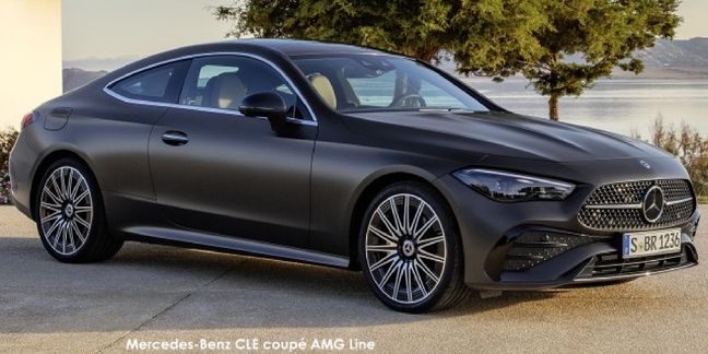 New Mercedes-Benz CLE CLE300-4Matic-coupe-AMG-Line Specs in South ...