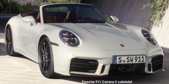 Porsche 911 Carrera S cabriolet