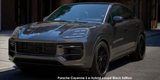 Porsche Cayenne e-hybrid coupe Black Edition