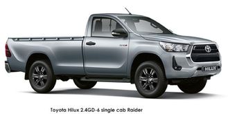 Toyota Hilux 2.4GD-6 single cab Raider manual