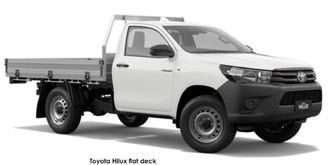 Toyota Hilux 2.4GD-6 single cab flat deck 4x4