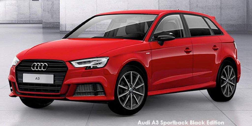 Audi A3 Sportback 40TFSI Black Edition Specs in South Africa Cars.co.za