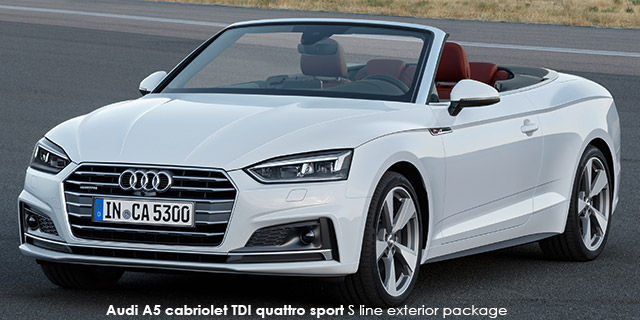 Audi A5 cabriolet 2.0TFSI sport S line sports Specs in South Africa ...