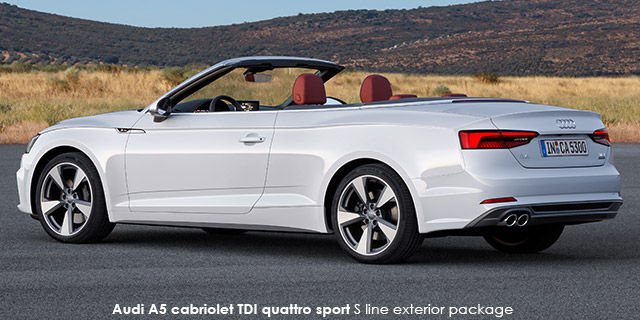 Audi A5 cabriolet 45TFSI quattro sport Specs in South Africa - Cars.co.za