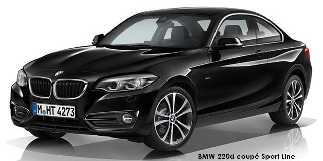  BMW Serie 0d coupe Sport Line auto Especificaciones en Sudáfrica