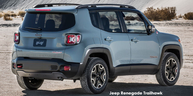 Jeep Renegade 2.4L 4x4 Trailhawk Specs in South Africa