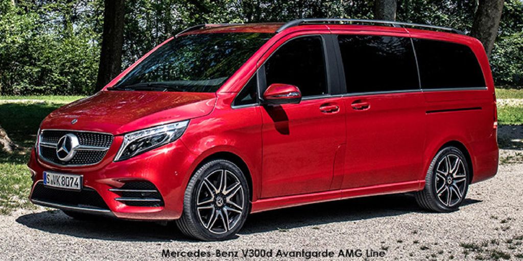 Mercedes-Benz V-Class V300d Avantgarde AMG Line Specs in South Africa ...