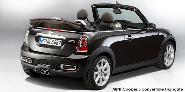 MINI Convertible Cooper S Convertible Highgate Specs in South Africa