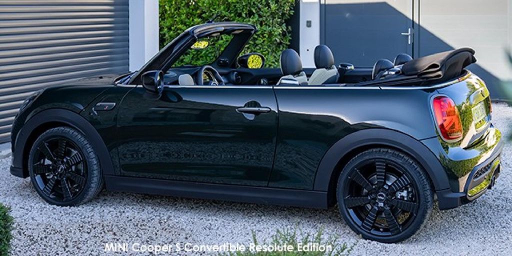 MINI Convertible Cooper S Convertible Resolute Edition Specs in South ...
