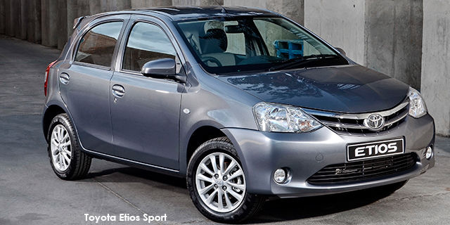 Toyota Etios hatch 1.5 Xs Sport Specs in South Africa - Cars.co.za