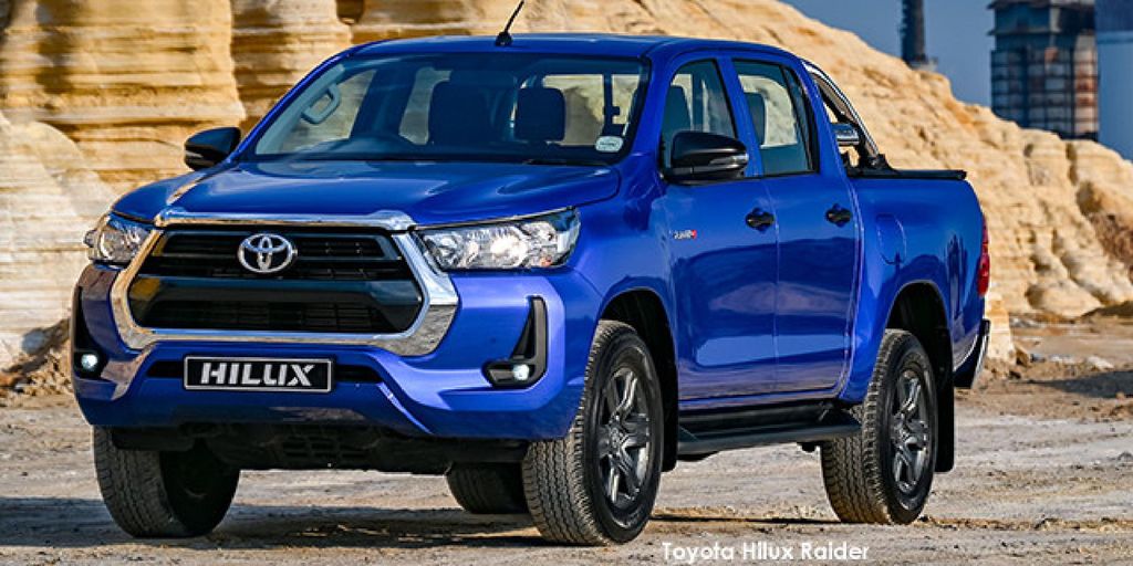 Toyota Hilux 2.4GD6 double cab Raider auto Specs in South Africa