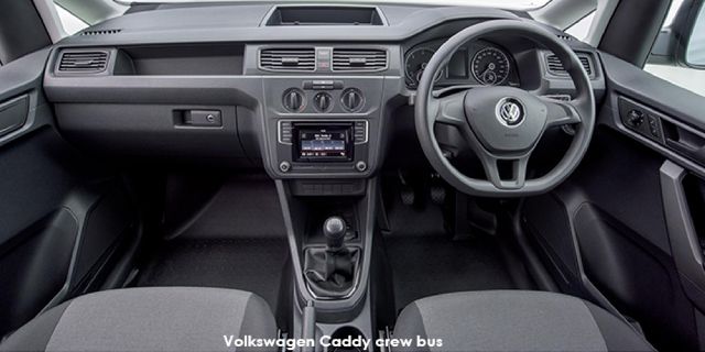 vw caddy crew bus