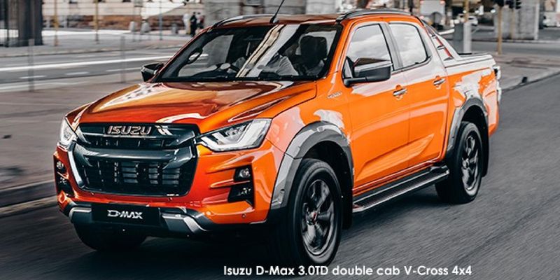 New Isuzu D-Max 3.0TD-double-cab-V-Cross-4x4 Specs in South Africa