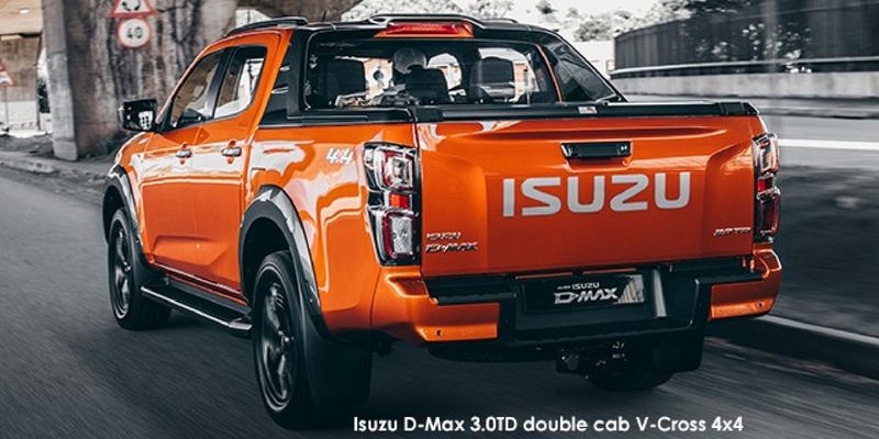 New Isuzu D-Max 3.0TD-double-cab-V-Cross-4x4 Specs in South Africa 