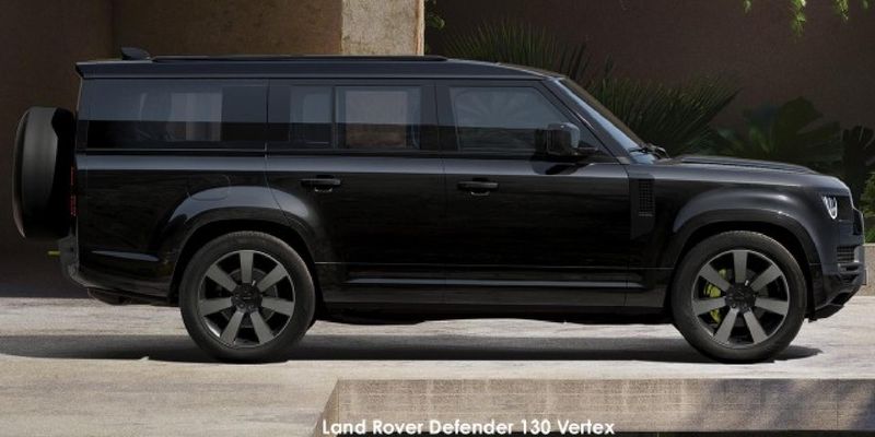 New Land-Rover Defender 130-D350-Vertex Specs in South Africa
